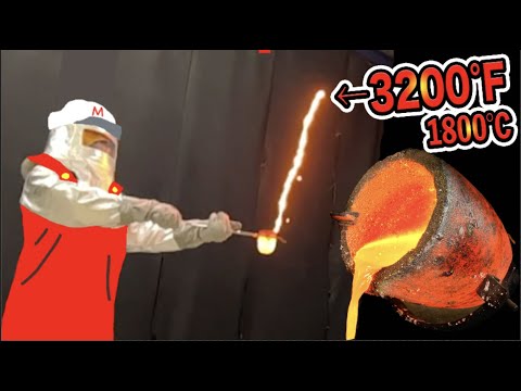 Throwing Smelted Iron to Become Fire Mario【Explosion!!!】