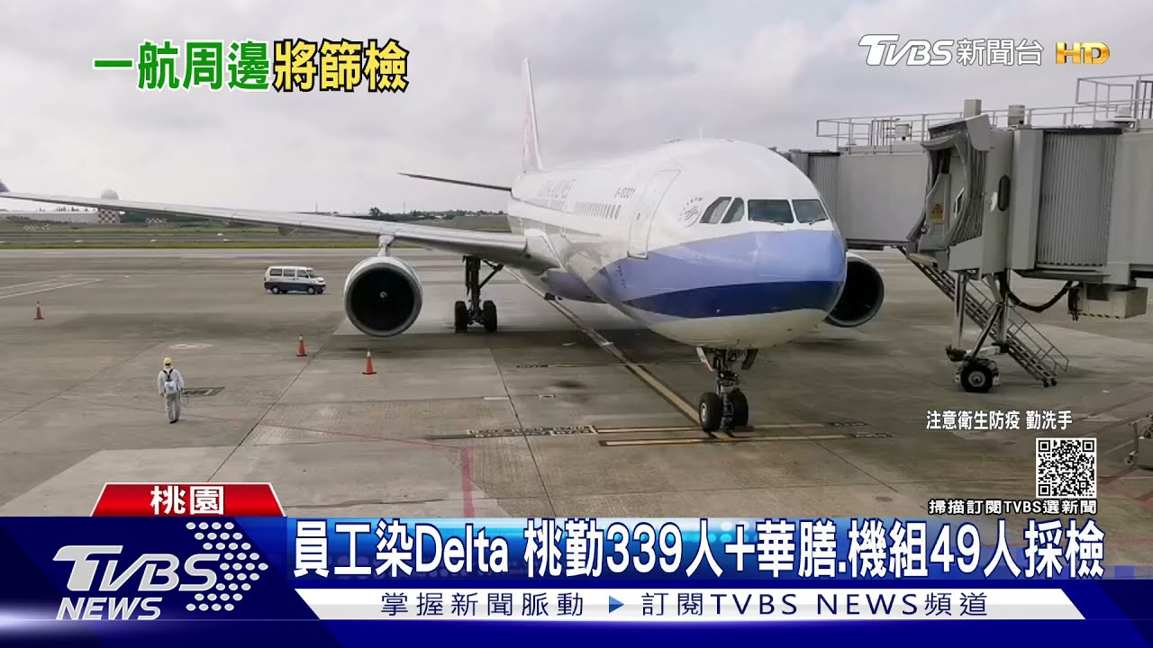 員工染Delta 桃勤339人+華膳、機組49人採檢