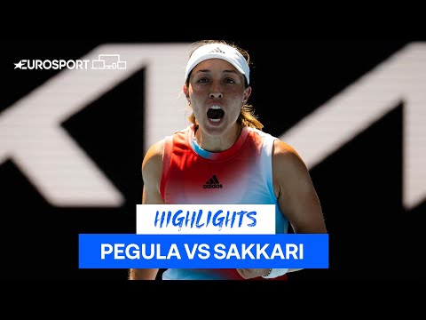 Jessica Pegula overcomes Maria Sakkari in the latest upset at the Australian Open | Eurosport Tennis