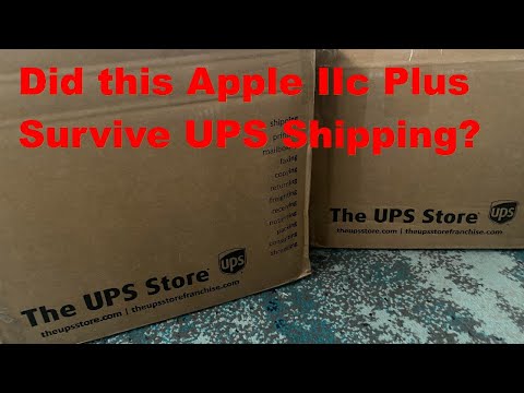 Did the Apple IIc Plus Survive UPS Shipping?
