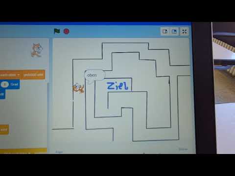 Grundschule Altenautal, Klasse 4: Programmieren mit Scratch, erste Schritte