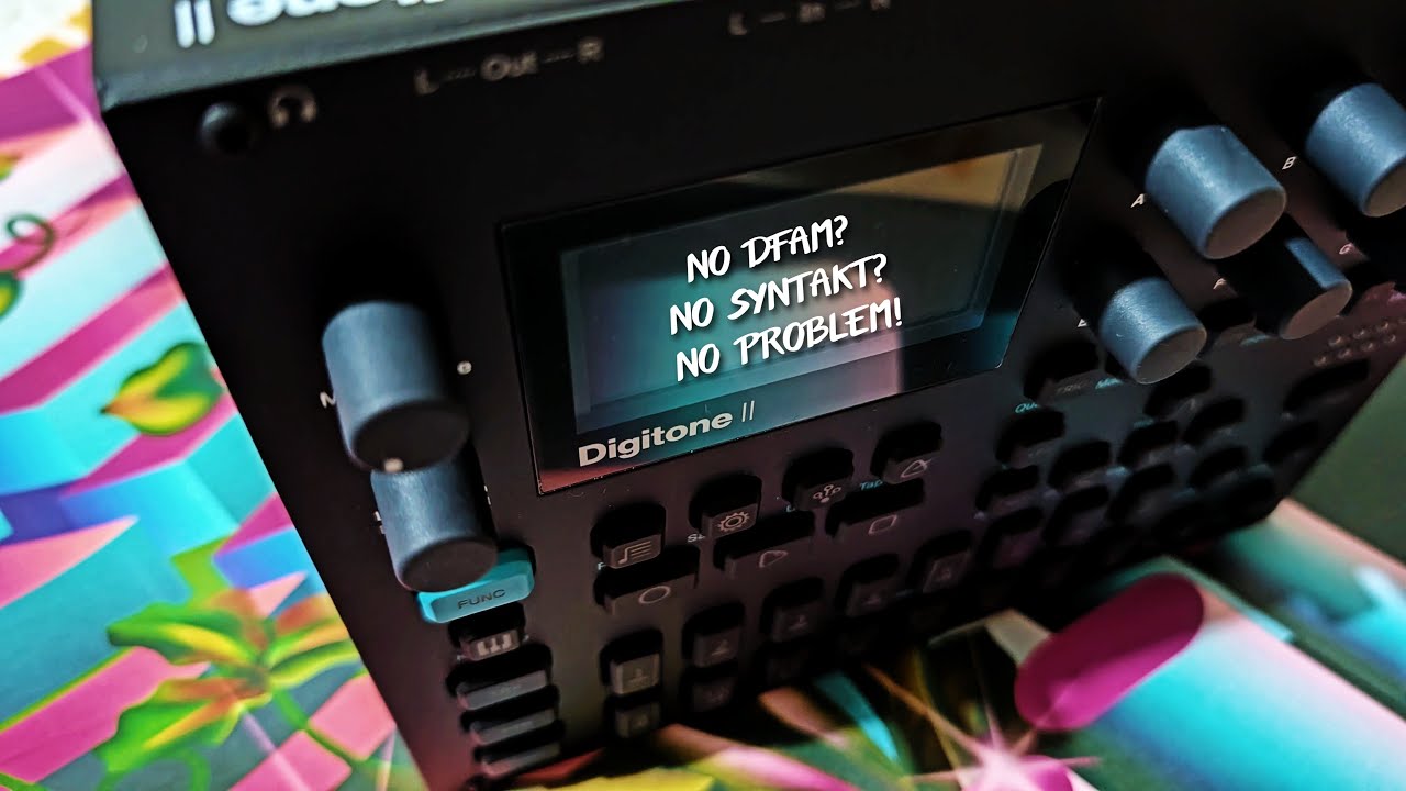 Emulating Syntakt's Analog Drum Machines On The Digitone 2 (Free Presets and Sample Pack)