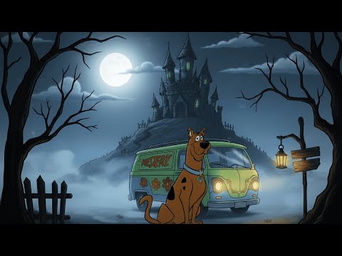 Scooby-Doo Lo-Fi Nights | Mystery Machine by the Castle