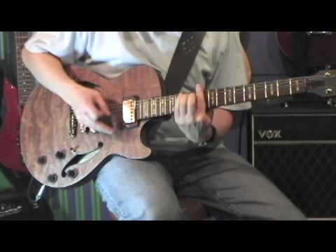 Thumbnail for Guitar Tone - Ibanez AGS83bbg vs PRS SE vs Samick AV1 vs Fender Telecaster, Vox Pathfinder 15r by The Sound, R.E.M., Les Paul