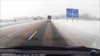 preview picture of video 'Зима, снегопад. Тольятти - Самара'