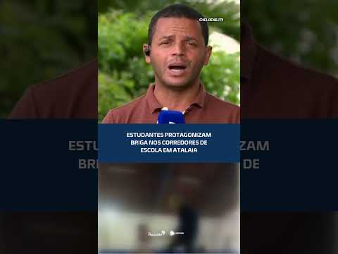 #CidadeAL | Confusão entre estudantes termina em socos e chutes dentro de escola em Atalaia