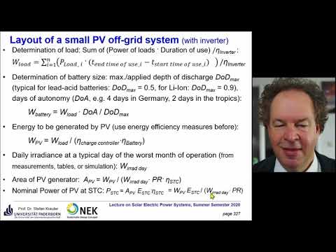 Solution to Exercise 06 (SHS) of course "Solar Electric Energy Systems"