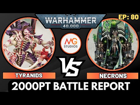 Tyranids vs Necrons 2000pts | Warhammer 40k 10th Ed Battle Report Ep80