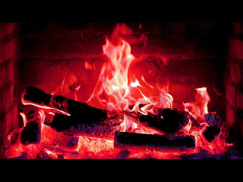 Cozy Fireplace (12 Hours) 🔥 Crackling Fire Sounds (NO Music)