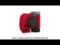 Klaksón 12V - kompaktný STEBEL NAUTILUS COMPACT RED - Video Youtube