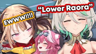 Gigi gets disgusted by the way CC says this to Raora