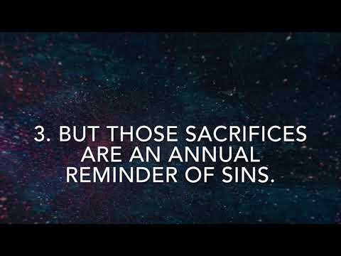 Christ’s Sacrifice Once for All