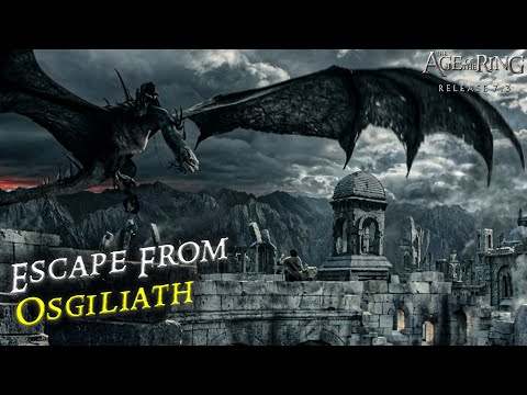 Escape from Osgiliath 4k UHD | Age of the Ring mod 7.3.1 | Episode 18 Fall of Osgiliath
