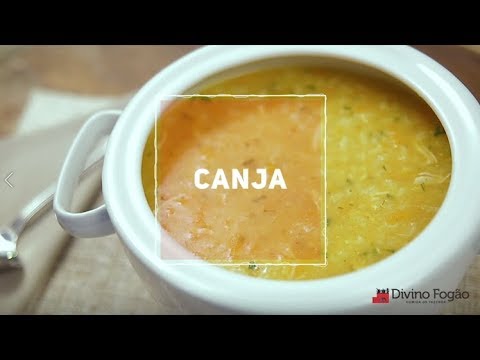 Canja - Divino Minuto - Receitas Divinas