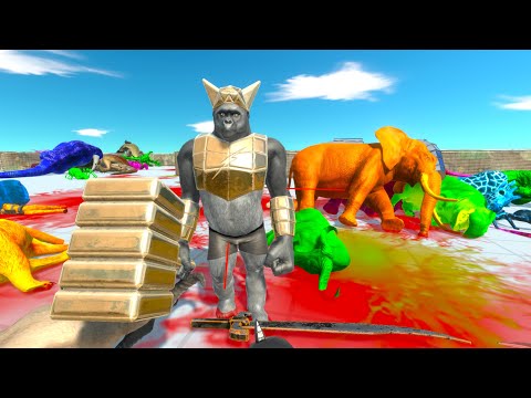 COLORED UNITS RUN INTO THE GOD HAMMERS HAMMER