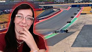 crashing out at the F1 US Grand Prix