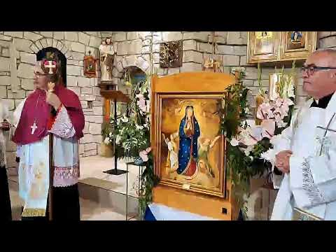 Uroczystość powitania cudownego obrazu Matki Najświętszej w Sanktuarium we Florencji 14 sierpnia …