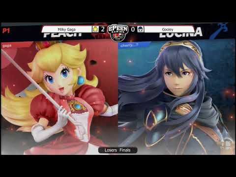 Smash @ TTH - Good Loser Chaz (Bayonetta/Lucina) vs Milky Gaga (Peach) - Smash Ultimate (L Finals)