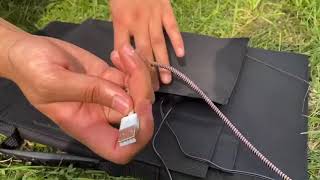 Solárny panel - nabíjačka 40W