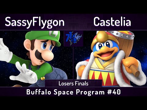 BSSP # 40 | SassyFlygon (Luigi) vs Castelia (King Dedede) | Losers Finals | SSBU Ultimate Tournament