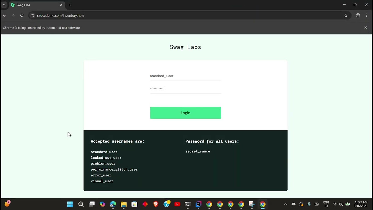 GitHub - Pranjalmishr1/selenium-saucedemo · GitHub