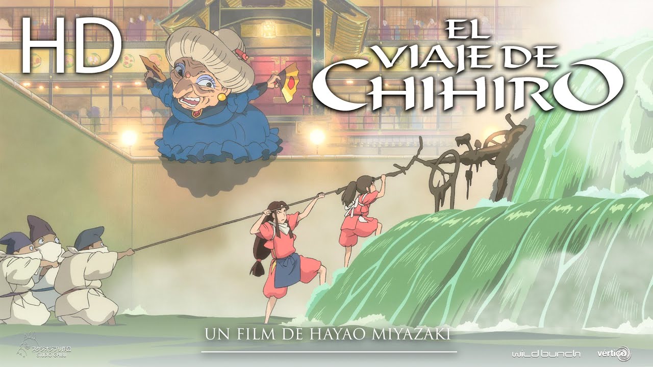 EL VIAJE DE CHIHIRO - Clip #2 Español El baño