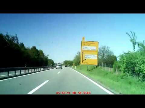 Bundesstraße 68 Osnabrück Richtung Cloppenburg (von Bramsche-Gartenstadt nach Bramsche-Hesepe)