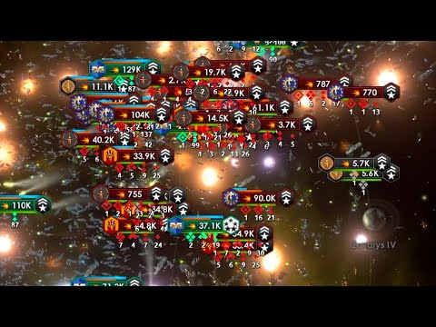 The BIGGEST Stellaris Battle EVER In Multiplayer