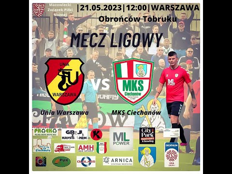 LIVE: MUKS Unia Warszawa - MKS Ciechanów (21.05.2023 godz. 12:00)