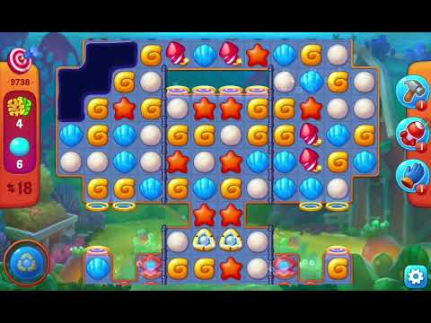 Fishdom Challenge Level 9738 (with Double Lightning Boosters) @choraelmin