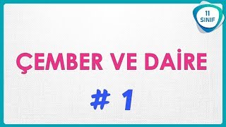 Çember ve Daire 1 |Çember ve daire Temel Kavramlar