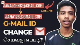 How To Change Gmail ID Name In Mobile  2023 ! | Change E-mail ID Name In Tamil | Tech With Jana John