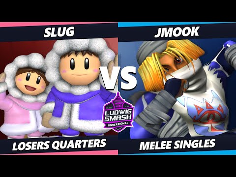 Ludwig Invitational - Jmook (Sheik) Vs. Slug (Ice Climbers) SSBM Melee Tournament