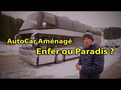 BUS TOUR - AUTOCAR BUS Aménagé ENFER ou PARADIS ❓ #bustour #vanlife  #NeoPlan  Voyage Voyages