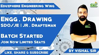 Engineering Drawing Lecture 01 | PPSC JE/SDO | PSSSN Junior Draftsman