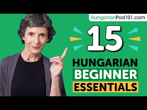 15 Beginner Hungarian Videos You Must Watch | Learn Hungarian