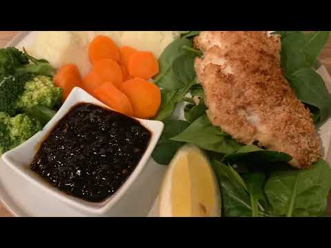 Slimming World Breaded Fish and Veggies