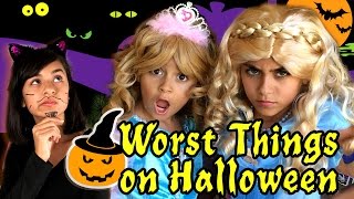 10 Worst Things on Halloween // GEM Sisters