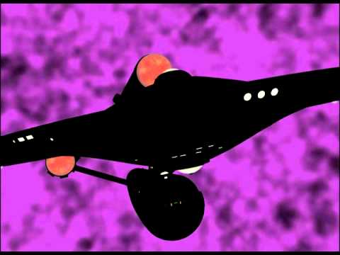 TOS Dreadnaught trapped inside strange nebula.