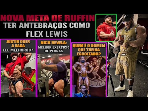 Ruffin tem nova meta + Nick Walker revela segredo do pump + O treino escoltado é real? + Justin