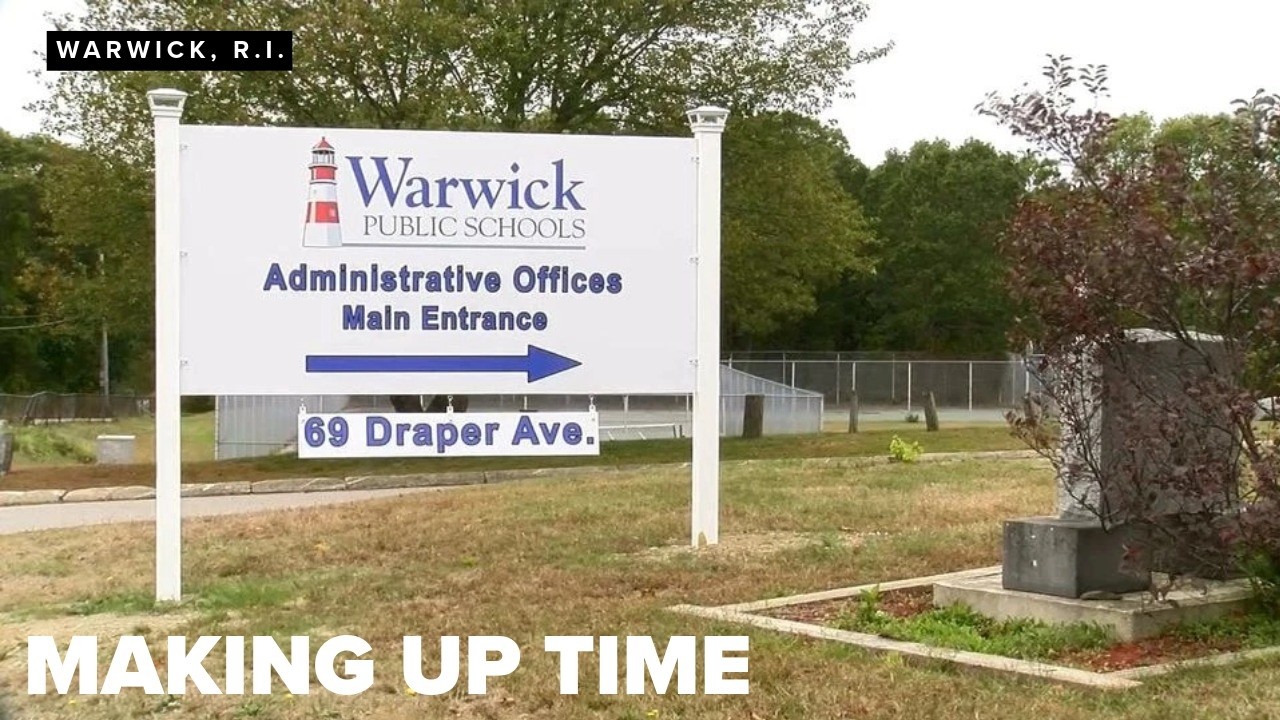 Warwick schools to extend school days 15 minutes to make up for snow days