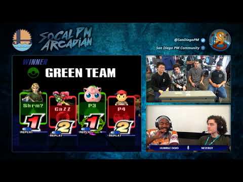 SoCal PM Arcadian 7 - El Shroomo & Blue vs. Cazer & Gazer - PM Winners Finals - Project M