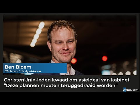 Uitgelicht! 29 augustus 2022 - Ben Bloem (CU Apeldoorn) over woede CU achterban om asieldeal