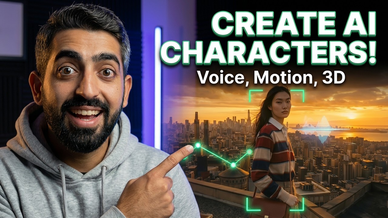 Build AI Character with Voice & 3D in OpenArt