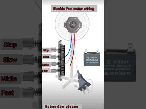 fan motor wiring #shortsvideo #shorts