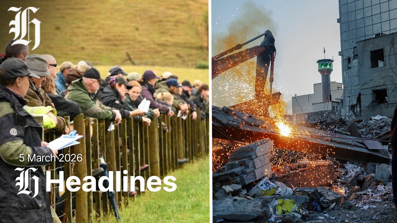 NZ Herald Morning Headlines | Thursday, March 5, 2026