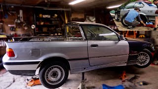 Turning a Coupe Into a truck BMW E36