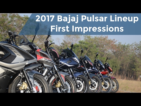2017 Bajaj Pulsar Line up First  Impressions