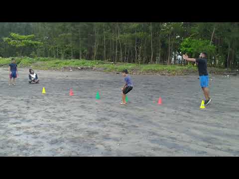Beach Practise with my Coach Sensei Omkar (Old Memories)