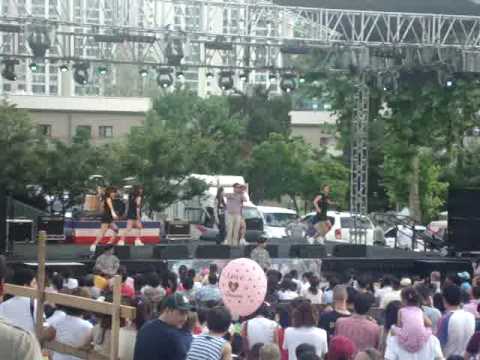 Cho PD Performing LIVE at Yongsan Fourth of July